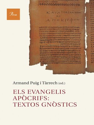 cover image of Els evangelis apòcrifs